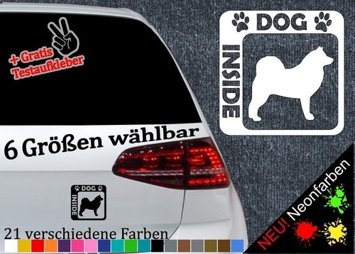 Adesivo husky inside 6taglie - husky,