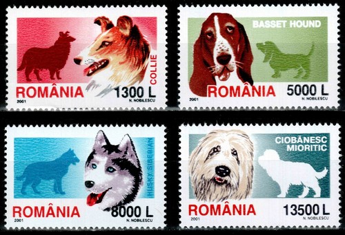 Romania 2001 5574 5577 - 2001,, mi#5574-5577