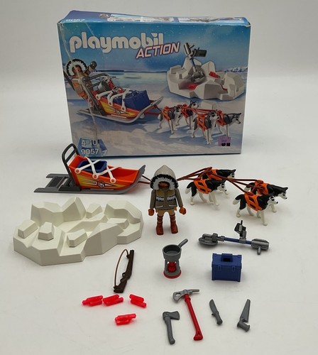 Playmobil action husky set - playmobil,