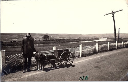 Rppc cartolina uomo con - rppc,