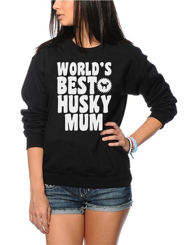 World best husky mum felpa - world's,