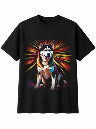 Shirt uomo siberian husky - uomo,