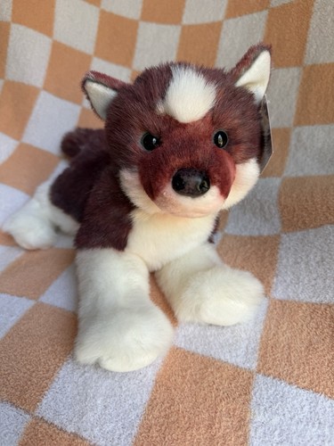 Peluche cane rosso