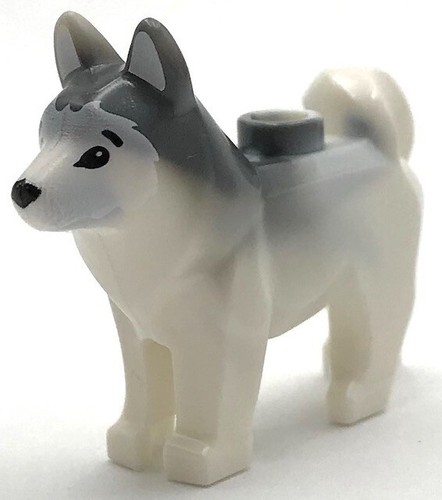 Lego nuovo cane bianco - cane, husky